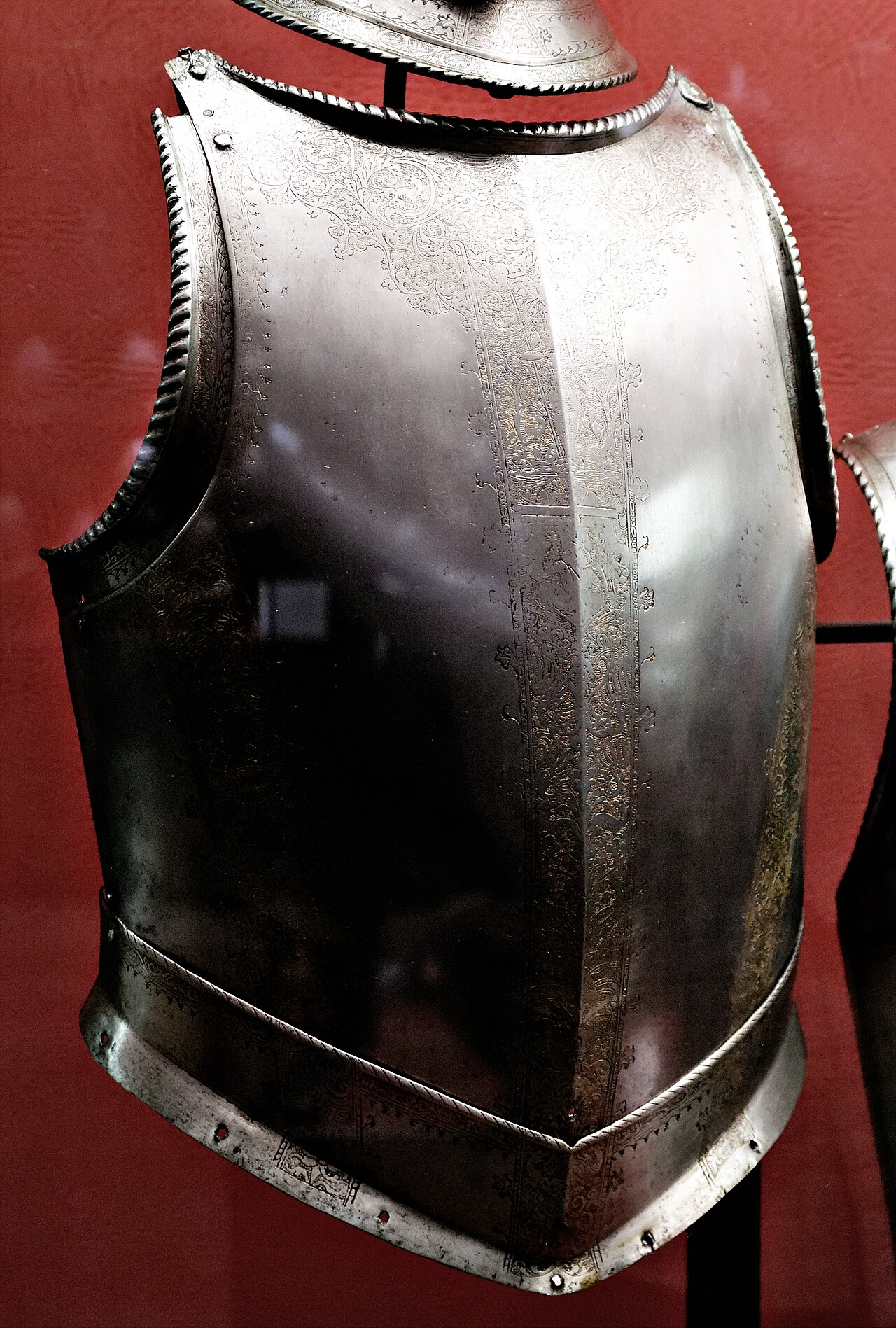Armour worn by Grand Master Jean Parisot de Valette