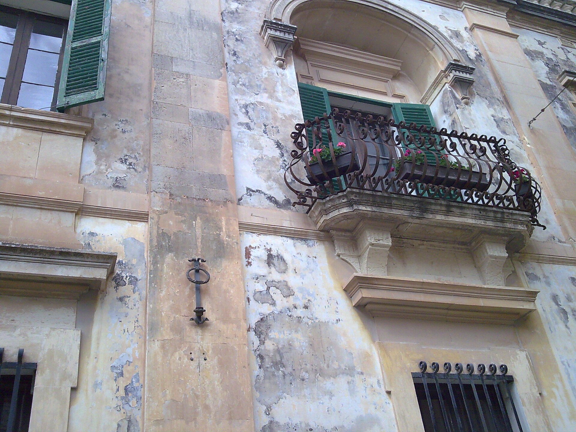 A limestone street inside Mdina