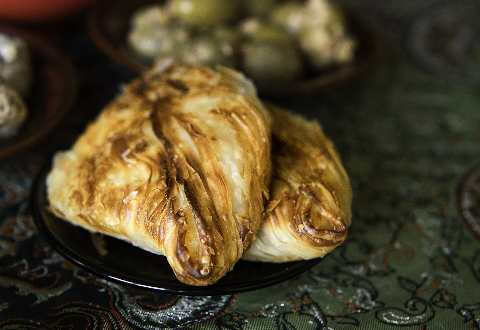 Traditional Maltese pastizzi pastries