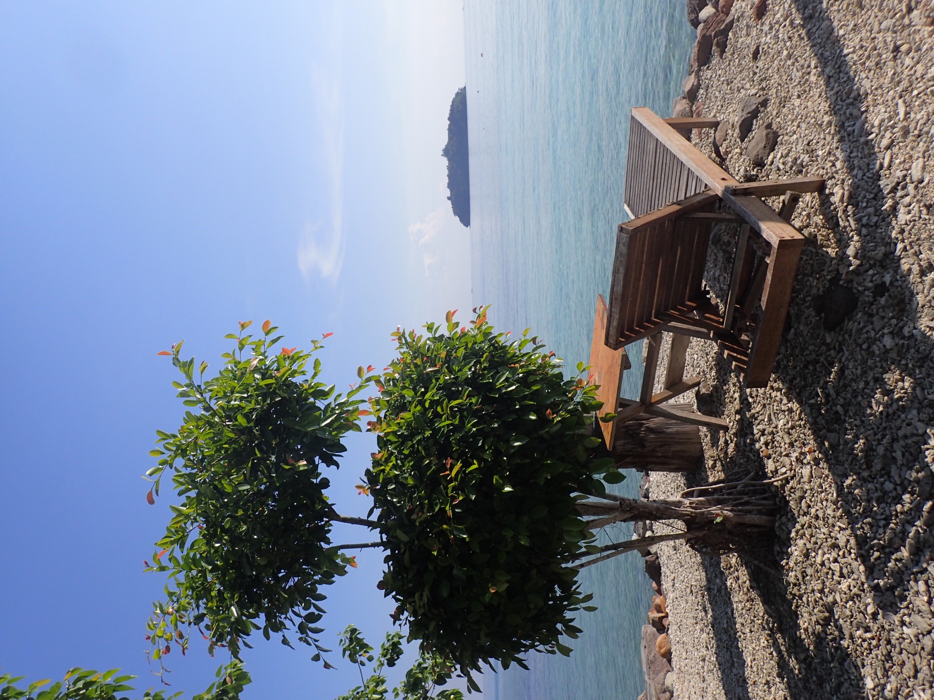 The island view between dives, Pulau Weh, 2017